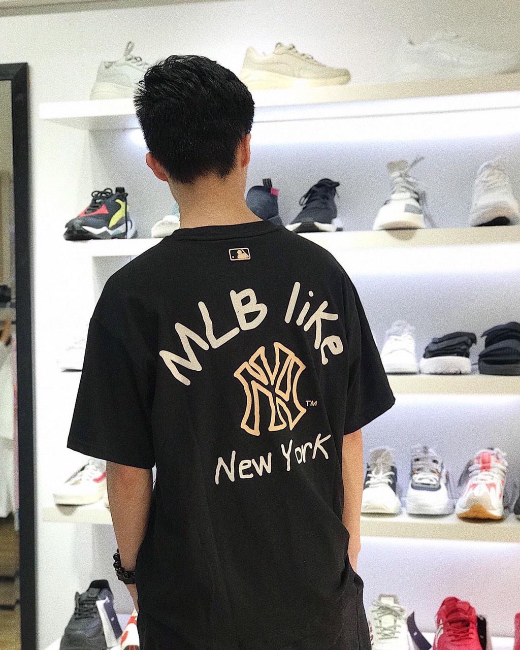 NEW YORK YANKEES MLB LIKE SHORT SLEEVE Tee 31TSSJ93150P Dope Shop Dopevncom #36 NEW YORK YANKEES MLB LIKE SHORT SLEEVE Tee 31TSSJ93150P Dope Shop Dopevncom